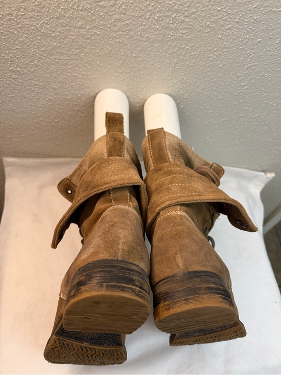 BED|STU Tan ankle boots Interior Label men boots, Sz 11, pre-owned, gently used BED|STU Tan Canvas Shoe Interior Label men boots, Sz 11, pre  main image 2